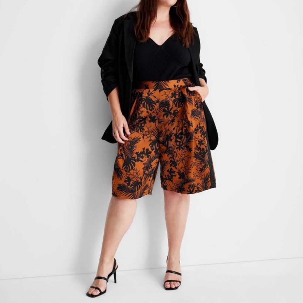 Women's  High-Rise Bermuda Shorts Future Collective Kahlana Barfield B.